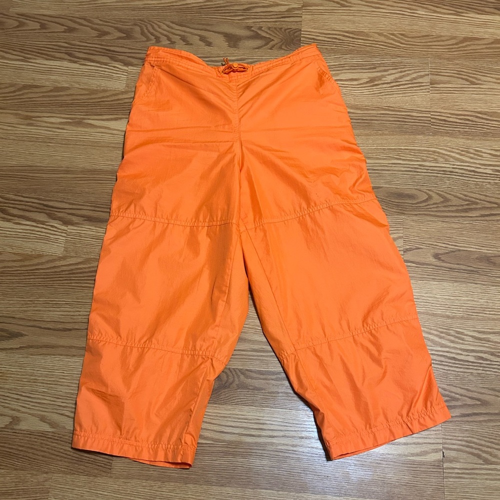 NIKE Orange Windbreaker Track Pants Unisex (Size L 12-14)  920220-kl4
